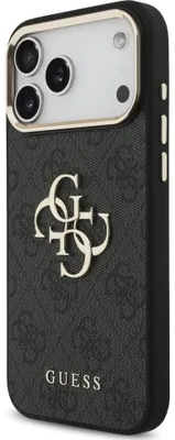 Productafbeelding van Guess telefoonhoesje 4G Classic Logo voor iPhone 18 Pro Max / 17 Pro Max, zwart