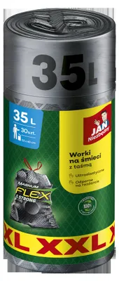 Zdjęcie produktu dla Torba/Worek Jan Worek/Smalld Mag 35L/30 Tekstylny Czarny