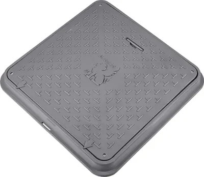 Produktbild von Schachtabdeckung Kanaldeckel Schachtdeckel DN720/600 A15 BabylonPlast™ Grau