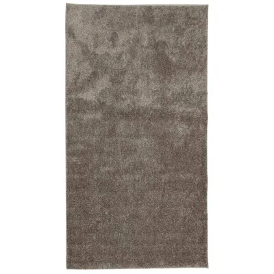 Obrázok produktu pre vidaXL Koberec ISTAN s vysokým vlasom lesklý sivý 80x150 cm