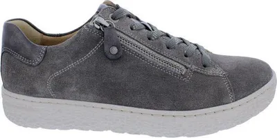 Produktbild von Hartjes Halbschuh Phil 162.1401/99 49.49, Velourleder, Grau - Granit, Weite H, Fußbett zum Wechseln 39