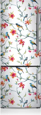Produktbild von Kühlschrankmagnete Kühlschrank Magnetfolie Magnete Küche 60x190 cm - Blumen