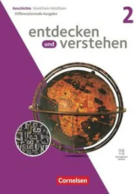 Obrázok produktu pre Entdecken und verstehen Band 2: 7./8. Schuljahr - Geschichtsbuch - Differenzierende Ausgabe Nordrhein-Westfalen ab 2024 - Schulbuch mit digitalen Medien
