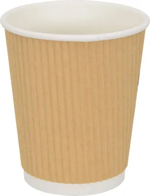 Zdjęcie produktu dla vidaXL Kubki papierowe 500 szt. 8oz 200ml brązowe