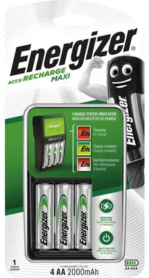Image de ENERGIZER Maxi ACCU HR6 POW battery charger + 2 AA 2000 mAh batteries