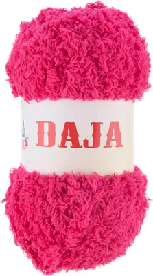 Produktbild von 50g Kuschelgarn Daja Kuschelwolle Chenille-Strickgarn Farbauswahl, Farbe:pink