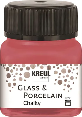 Immagine prodotto di KREUL Vetro & Porcellana Gesso Rosso Accogliente 20 ml