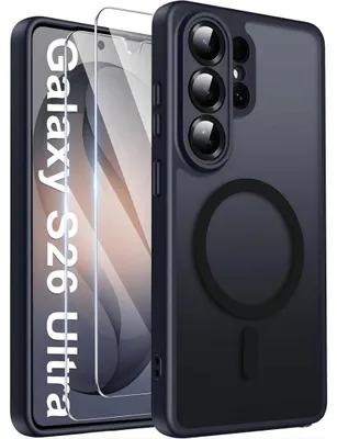 Produktbild von Hülle + 2X Schutzglas für Samsung Galaxy S26 Ultra Panzerfolie MagSafe Case Full Screen 9H