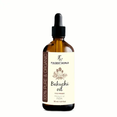 Zdjęcie produktu dla FULGENT WORLD Olejek do skóry Bakuchi 30 ml