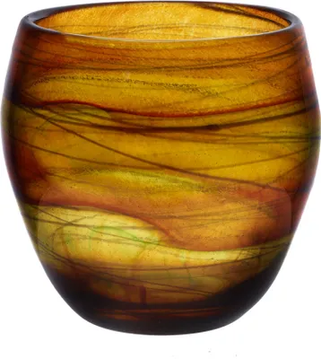 Produktbild von Glasvase Fadendekor sortiert 19 cm
