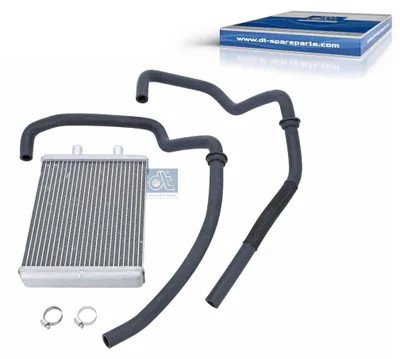 Image de Échangeur thermique pour chauffage d'habitacle 400 x 175 mm DT SPARE PARTS, notamment pour IVECO DAILY