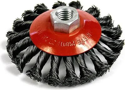 Image de Brosse Strend Pro TCB-504 100 mm, circulaire, coupelle, torsadée, M14x2, fil 0.5 mm