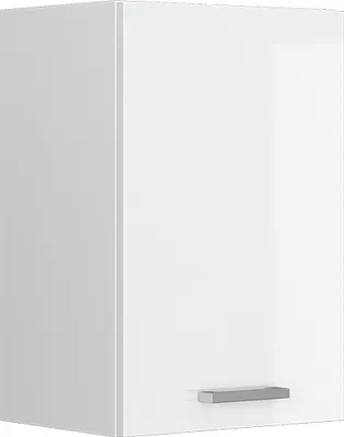 Produktbild von Vicco nástenná skrinka R-Line, 40 cm, biela vysoký lesk/biela