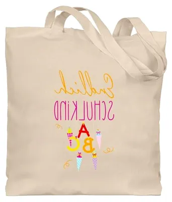 Produktbild von Baumwolltasche - Geschenk zur Einschulung und zum Schulanfang