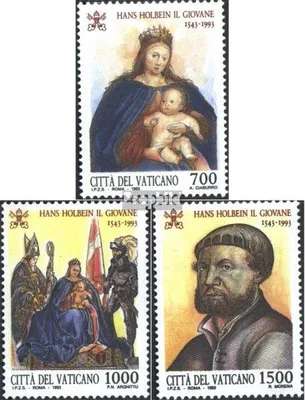 Produktbild von Briefmarken Vatikanstadt 1993 Mi 1104-1106 (kompl.Ausg.) postfrisch Holbein