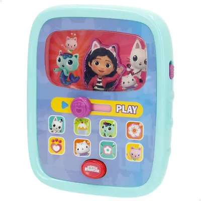 Immagine prodotto di Gabby's Dollhouse 39153 La mia prima tavoletta Giocattolo interattivo blu blu taglia unica