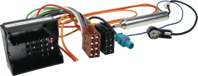 Produktbild von ISO Adapterkabel passend für Peugeot / Citroen + Antennenadapter > lose