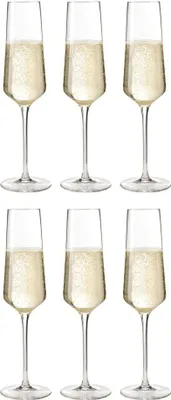 Obrázok produktu pre Skleničky na šampanské Leonardo Puccini 280 ml - 6 kusov