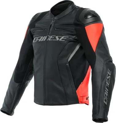Produktbild von Dainese Racing 4 Lederjacke Rot,Schwarz 46 Mann Rot,Schwarz 46