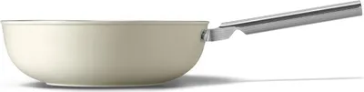 Obrázok produktu pre Smeg WOF3002CRM, Kolo, Wok/panvica na vysmážanie, Béžová, Keramický, 250 °C, Hliník, Nerezová oceľ