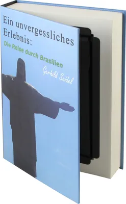 Produktbild von Buchtresor mit Papierseiten, Geldversteck, HMF 80905, 23 x 15 x 4 cm, Brasilien