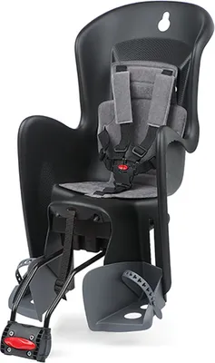 Produktbild von Prophete Polisport Bilby RS Fahrradkindersitz | Kindersitz für die Sattelrohrmonage | für Kinder zwischen 9 und 22 kg | grau