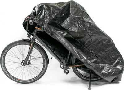 Image de Abri à vélo Haberland noir - housse robuste pour une protection optimale contre les intempéries...