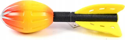 Produktbild von XXL Schaumstoffrakete Wurfspiel - 23cm Wurfrakete Heuler für Draußen - Outdoor Spielzeug Kinder