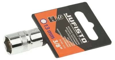 Produktbild von Jufisto Sechskant-Stecknuss 3/8 Zoll 13 mm CrV Werkzeug