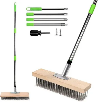 Image de Balayette en acier robuste de 25 cm pour éliminer la mousse