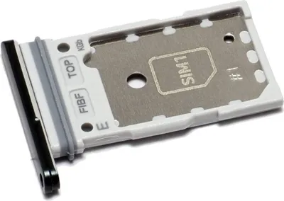 Produktbild von Simkartenhalter (Nano-SIM) für Samsung Galaxy Z Fold3 5G (SM-F926B), Original Ersatzteil, Schwarz