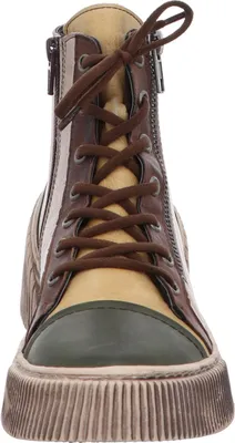 Produktbild von Gemini Damen Stiefelette Leder mehrfarbig Reißverschluss 333142-02, Größe:37 EU, Farbe:Grün