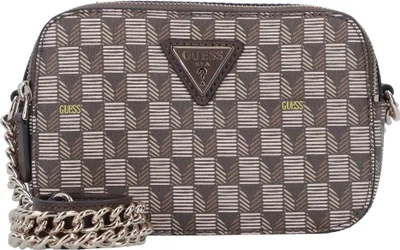 Produktbild von Guess G Wave Mini Crossbody in Braun für Damen – 20 x 13 x 8 CM / Brown Multi