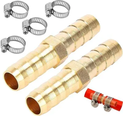 Immagine prodotto di Raccordo a T in ottone da 8 mm, acciaio inossidabile, 1/2 pollice, robusto