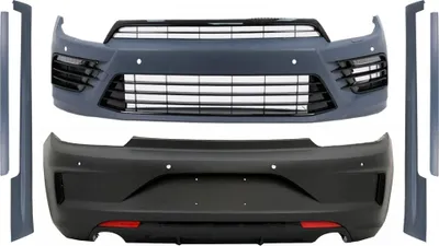 Produktbild von Bodykit für VW Scirocco Mk3 III Facelift 2015+ R20 R-Look Stoßstange Seitenschweller.