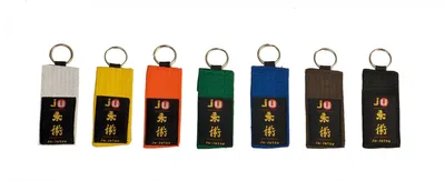 Produktbild von Schlüsselanhänger Gürtel Ju-Jutsu : schwarz Farbe: schwarz