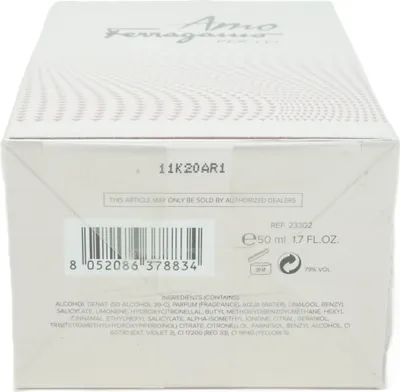 Produktbild von Salvatore Ferragamo Amo Ferragamo per Lei, Frauen, 50 ml, Birne, Himbeere, Magnolien, Duftblüten, Cedarwood, Sandalwood, Cashmere, Musk, Woody Floral Musky