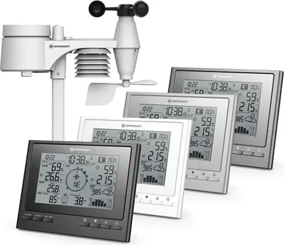 Produktbild von Bresser Meteo Wifi 7 In 1 Climatescout Rc Wetterstation Weiß One Size / EU Plug 220V Weiß One Size