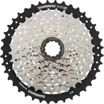 Zdjęcie produktu dla Kaseta Shimano HG-400 | 8-biegowa | 11-40 zębów HG 400 zębatka MTB rower górski rower trekkingowy rower miejski