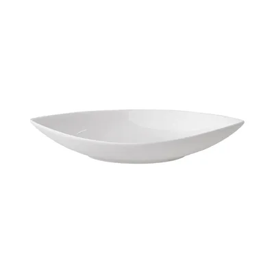 Produktbild von Ambition Salsa Salatschüssel, Porzellan, Boot, Weiß, 26 cm