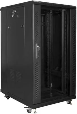 Produktbild von Lanberg Stehender 19 -Rackschrank 22U 600X800 Schwarz