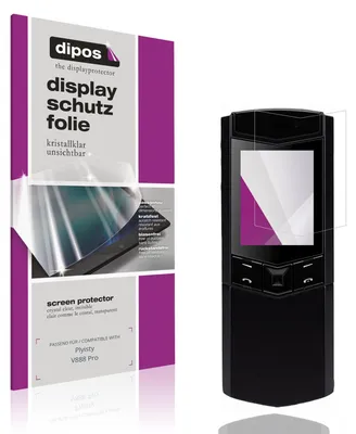 Produktbild von 4x Schutzfolie für Plyisty V888 Pro klar Displayschutzfolie Folie Display Schutz dipos