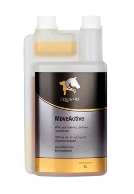 Produktbild von equanis MoveActive Flssiges Glucosamin und MSM bei Spat und Arthrose - 1 Liter