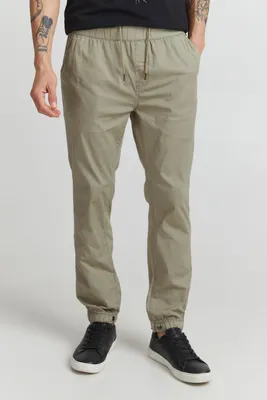 Produktbild von Solid SDBod PA Herren Hose Stoffhose mit Gummizug im Bund aus Baumwolle mit Stretch