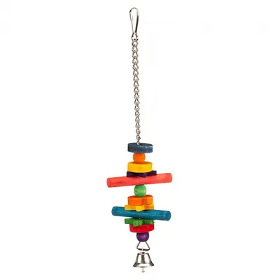 Produktbild von Ferplast Holz Papageien Spielzeug 31 Cm Mehrfarbig  Mehrfarbig One Size