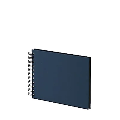 Produktbild von Rössler 1329452900, Blau, 60 Blätter, Spiralbindung, Schwarz, 195 mm, 145 mm