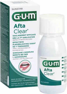 Immagine prodotto di GUM AftaClear Collutorio 120ml