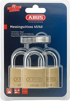 Zdjęcie produktu dla ABUS ABVS11825, Keyed podobny, Mosiądz, 6,5 mm, 390 g, 168 mm, 75 mm