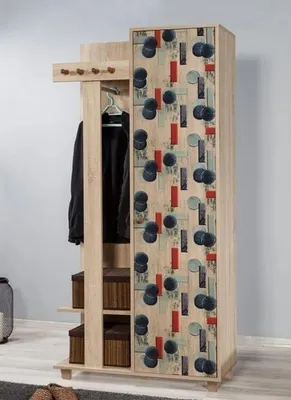 Produktbild von Skye Decor, Garmanto 90 - 520, Hallenstand, Sonoma-Eiche, 100 % MELAMINBESCHICHTETE SPANPLATTEN, 90 x 36 x 192 cm