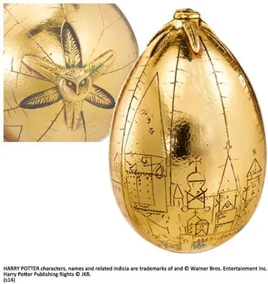 Immagine prodotto di Harry Potter replica 1/1 Uovo d'oro 23 cm